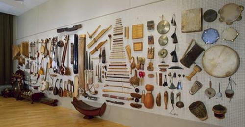 Instruments from Grinnell's World Music Instrument Collection